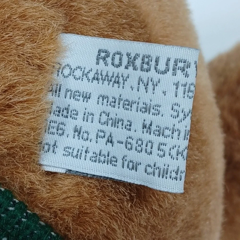 Roxbury Phoenix Coyotes Teddy Bear 16in Brown Kachina NHL Sports 1990s Vintage